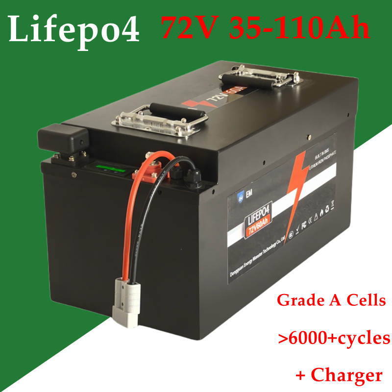 72V 40Ah Lifepo4 Battery Pack - 72V 35Ah Lithiumbatterie 40Ah 50Ah 60Ah