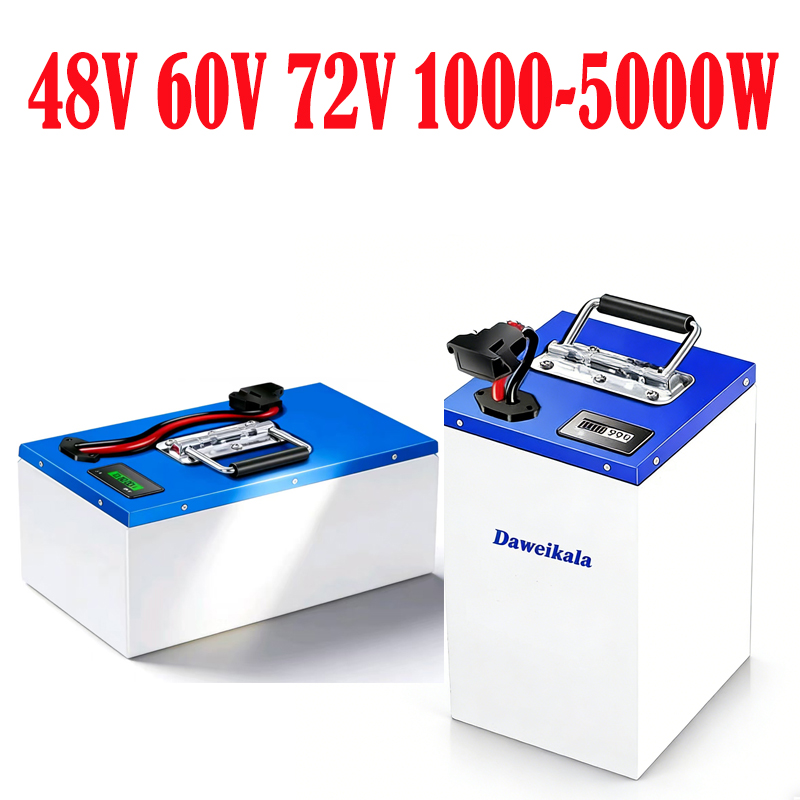 60V 50Ah Electric Scooter Battery - 72V 60V 48V Lithium-Batterie mit Supergroßer