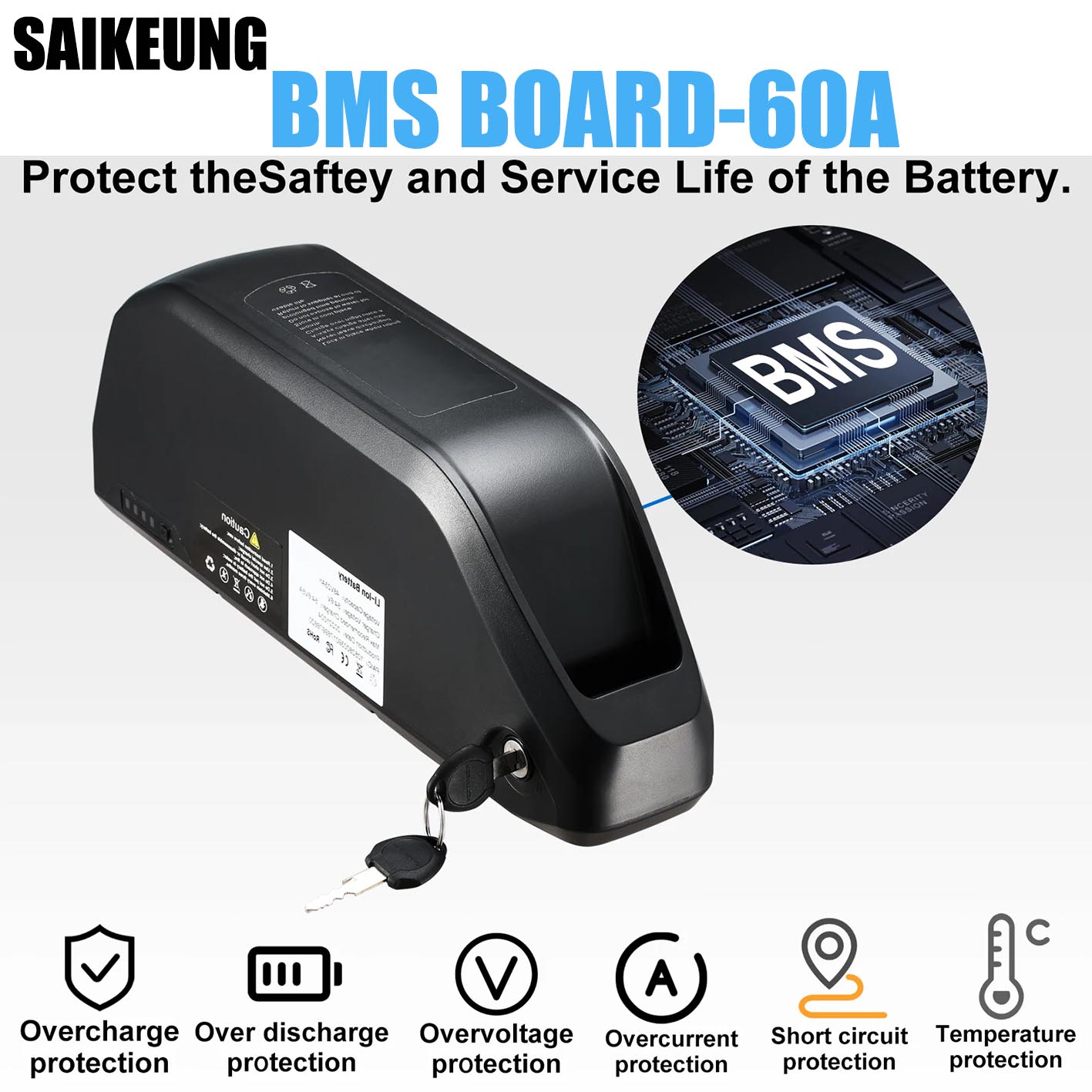 72V 40Ah Lifepo4 Battery Pack - 52V 45AH EBike Batterie 21700 60V