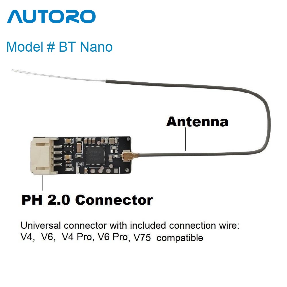Vesc 75300 Controller - Autoro BT Nano Kabelloses Bluetooth-Modul-Adapter Kompatibel