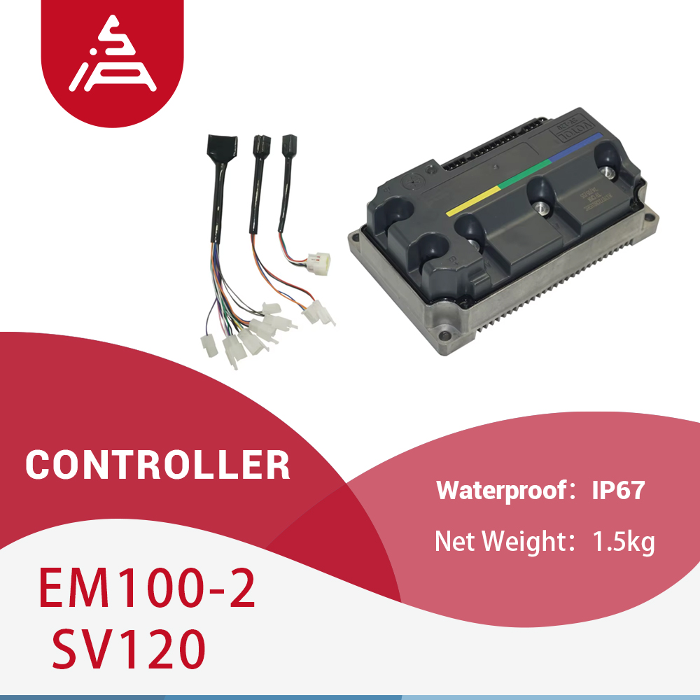 Kelly Kls7230S Controller - VOTOL EM100-2 SV120 Programmierbarer Sinuswellen-Controller 72V