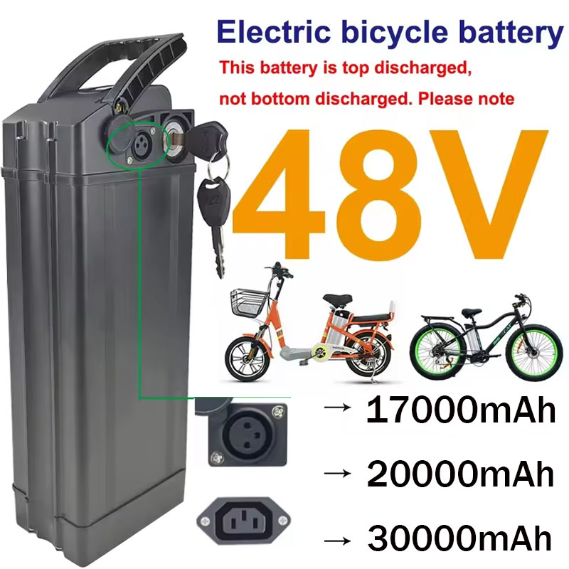 60V 50Ah Electric Scooter Battery - Silverfish-Elektrofahrrad-Akku, 48V, 20Ah, 30Ah, 17Ah, Hochleistungsbatterien,
