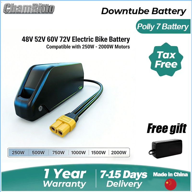 72V 50Ah 21700 Lithium Battery - 72V 60V Elektrische 2000W E-Bike Batterie