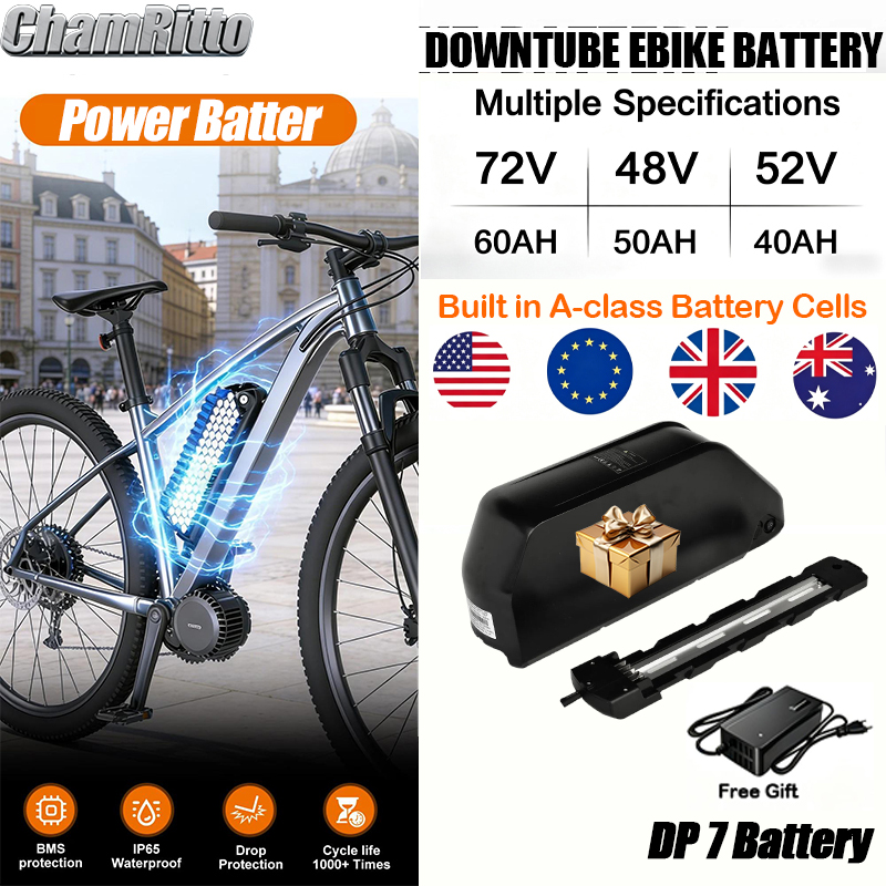 Elektrofahrrad-Akku Downtube H – 72V 50Ah 21700 Lithium Battery Bewertung und Preis