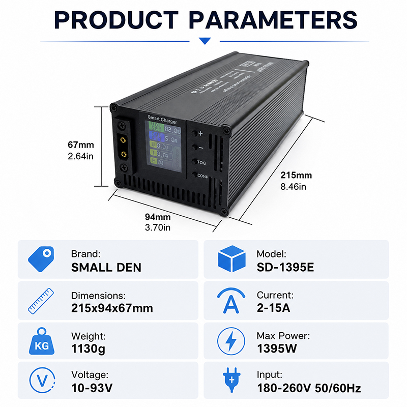 54,6 V 67,2 V 84V 5A 8A 10A 12 – 84V 20A Smart Charger Bewertung und Preis