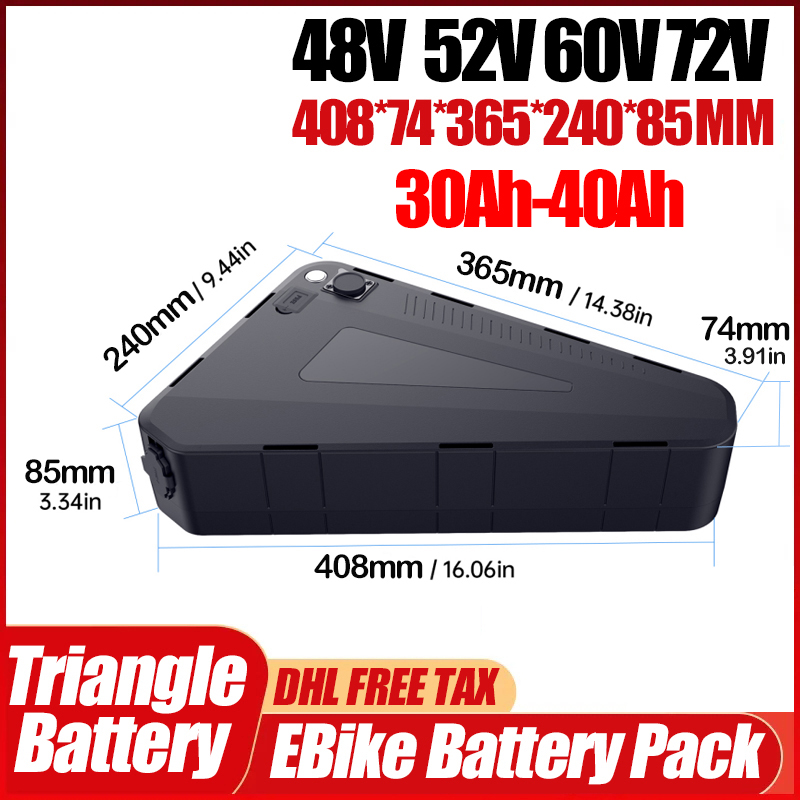 Elektrofahrrad 60V 72V 3000W D – 72V 50Ah 21700 Lithium Battery Bewertung und Preis