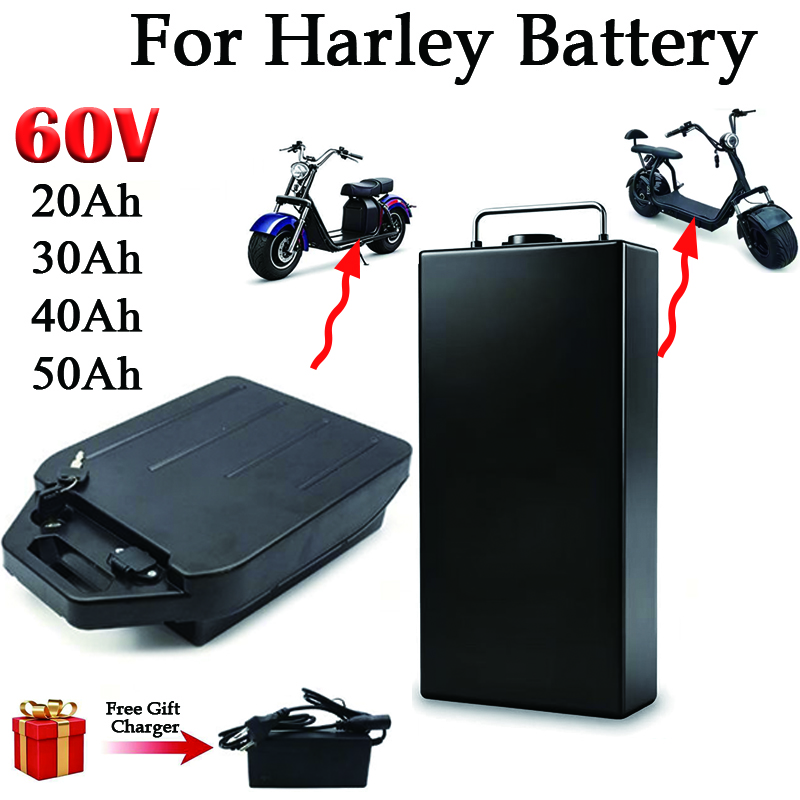 Für Harley-Batterie 60V 20Ah 3 – 60V 50Ah Electric Scooter Battery Bewertung und Preis