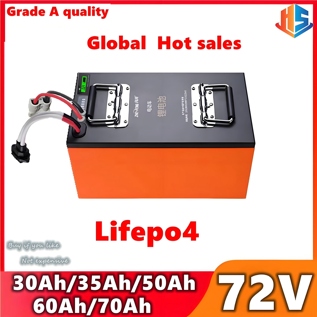 Scooter EV 72V 50Ah 60AH 35AH  – 72V 40Ah Lifepo4 Battery Pack Bewertung und Preis