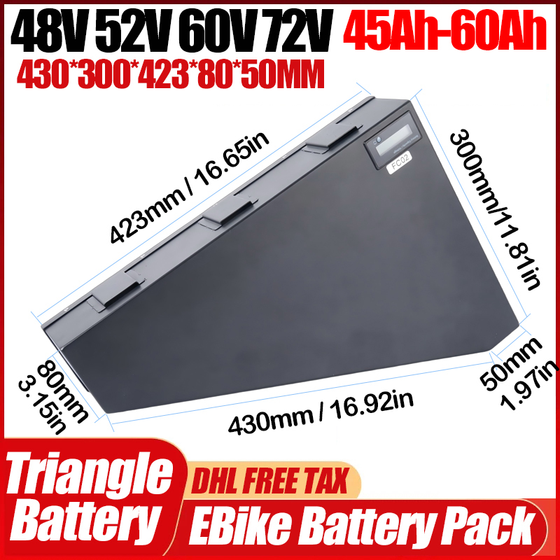 72V Cham Rider 3000W E-Bike Dr – 72V 50Ah 21700 Lithium Battery Bewertung und Preis