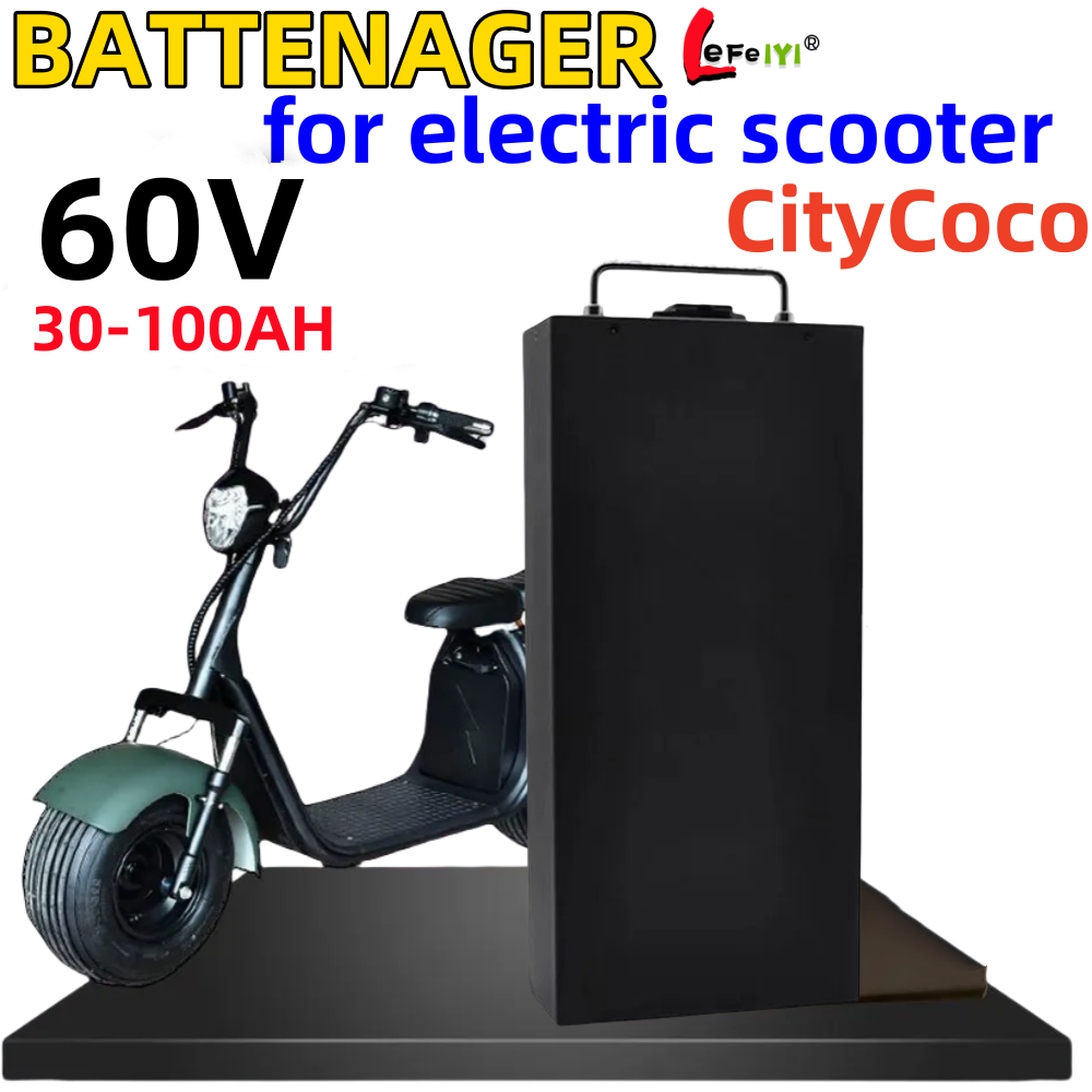 Harley Citycoco 60 V 100 Ah el – 60V 50Ah Electric Scooter Battery Bewertung und Preis