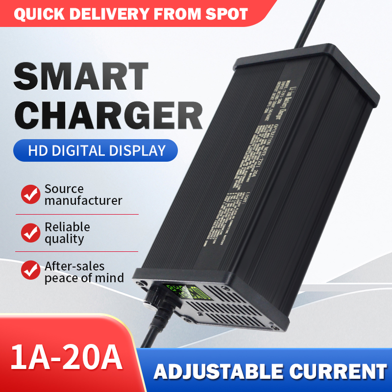 72V einstellbares Lithium-Batt – 72V 15A Fast Charger Bewertung und Preis