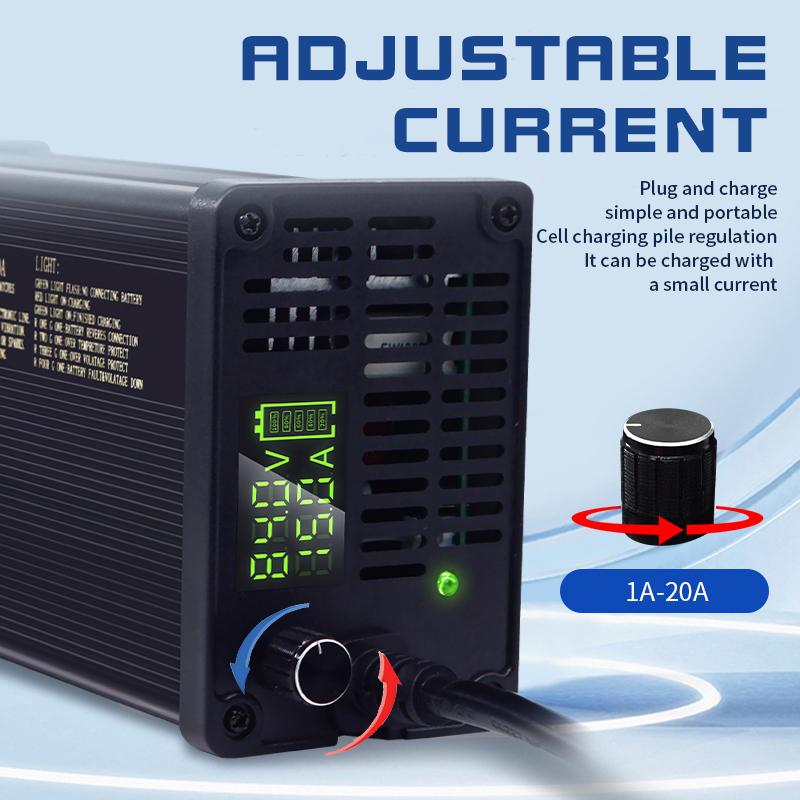 72V einstellbares Lithium-Batt – 72V 15A Fast Charger Bewertung und Preis