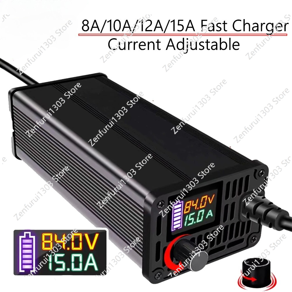 10A 15A 24V 48V 58.4V 72V 60V  – 72V 15A Fast Charger Bewertung und Preis