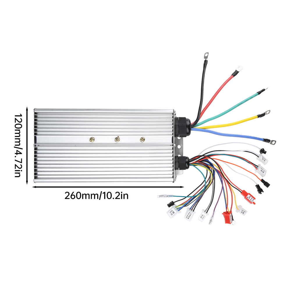 48V 60V 72V 84V 5000W Bürstenl – 72V 100A Sabvoton Controller Bewertung und Preis