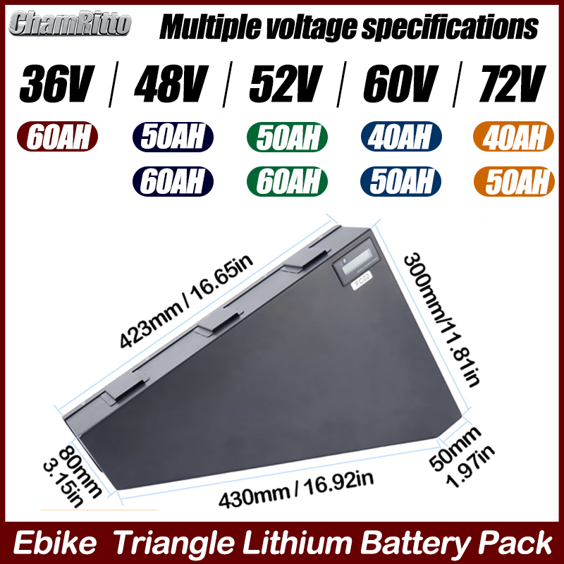 Elektrofahrrad 60V/72V 3000W D – 72V 50Ah 21700 Lithium Battery Bewertung und Preis